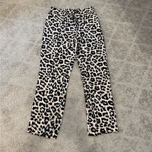 Leopard Print Pants